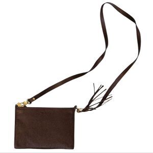 Kelly-Tooke Texas Leather Crossbody Brown Leather